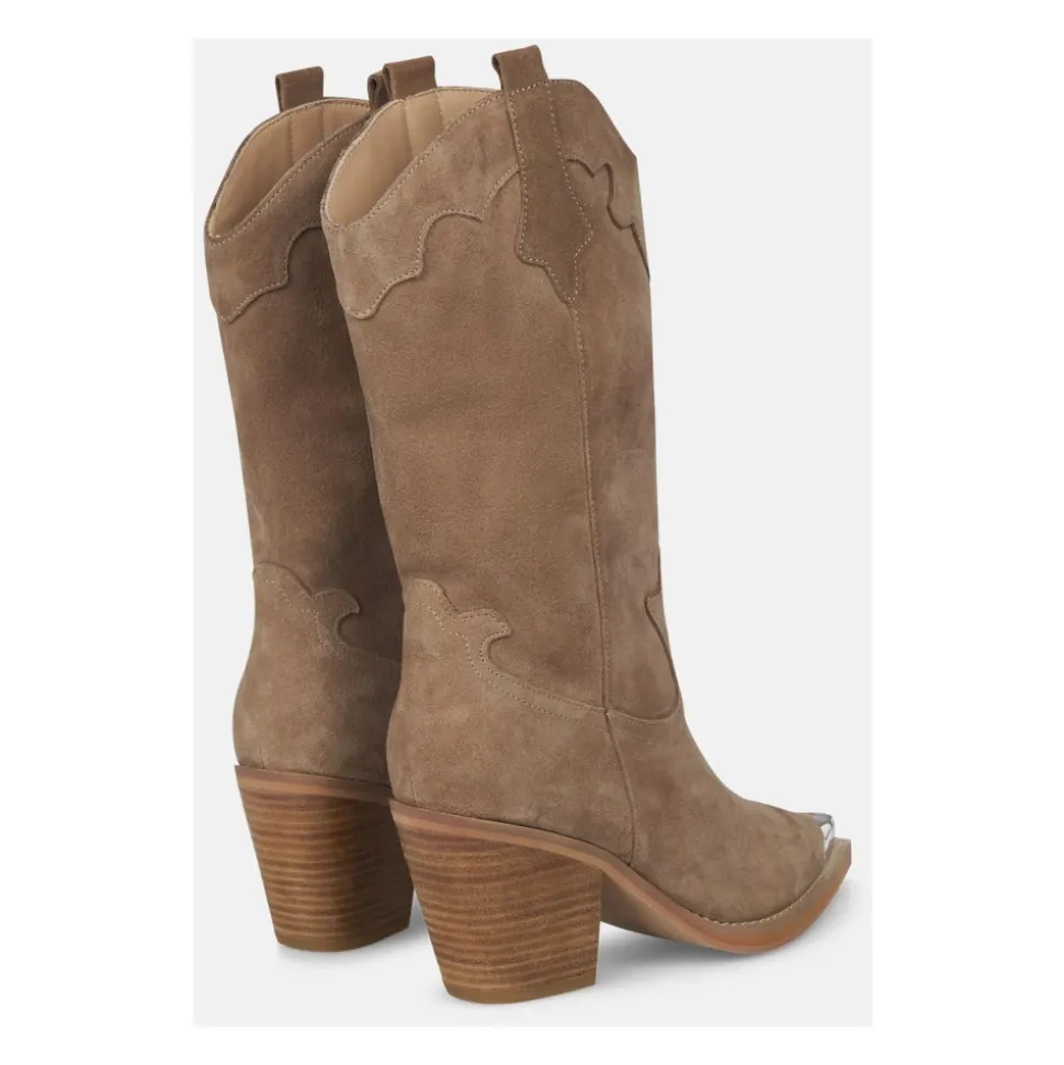 Metallic Toe Medium Boot