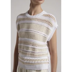 Miękka Kamizelka Tricot z Bawełny