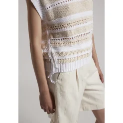 Miękka Kamizelka Tricot z Bawełny