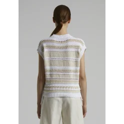 Miękka Kamizelka Tricot z Bawełny