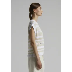 Miękka Kamizelka Tricot z Bawełny