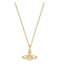 Mini Bas Relief Orb Necklace