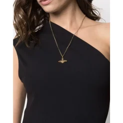 Mini Bas Relief Orb Necklace