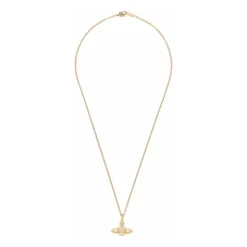Mini Bas Relief Orb Necklace