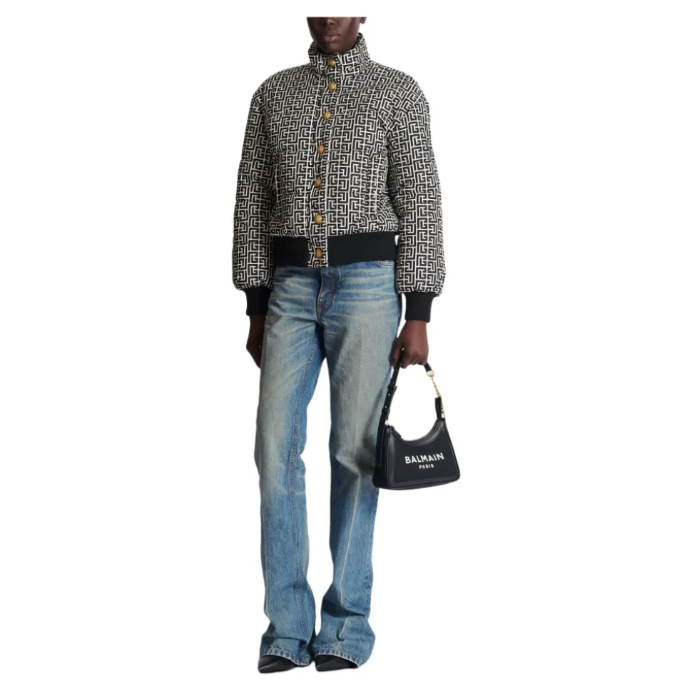 Monogram Jacquard Padded Jacket