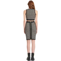 Monogram Knit Skirt