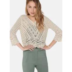 New Sun 3/4 Cropped Pullover