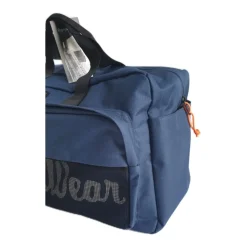 Niebieska Torba Duffle na Ramię