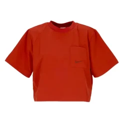 Nowoczesna Bluzka Boxy z Tkanej Tkaniny