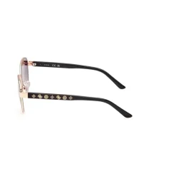 Okrągłe okulary przeciwsłoneczne w metalowej oprawce