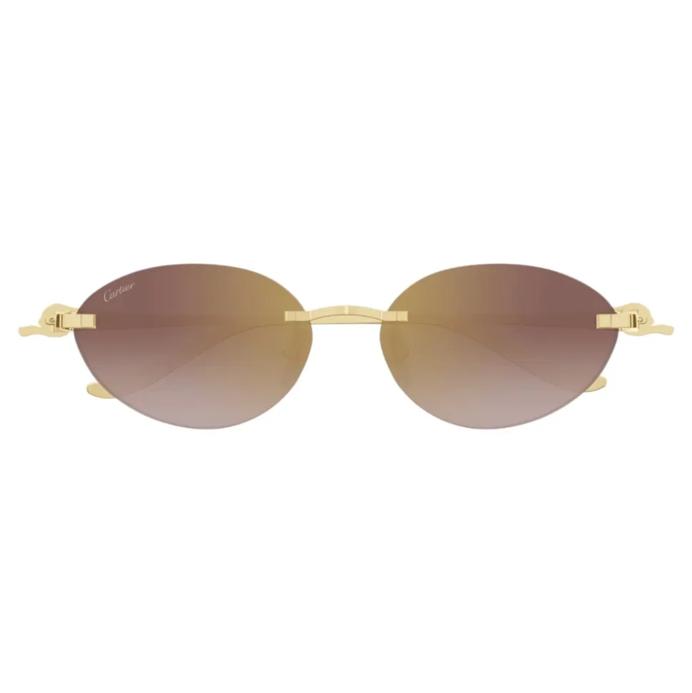 Okulary Cat-Eye Bez Oprawek