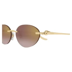 Okulary Cat-Eye Bez Oprawek