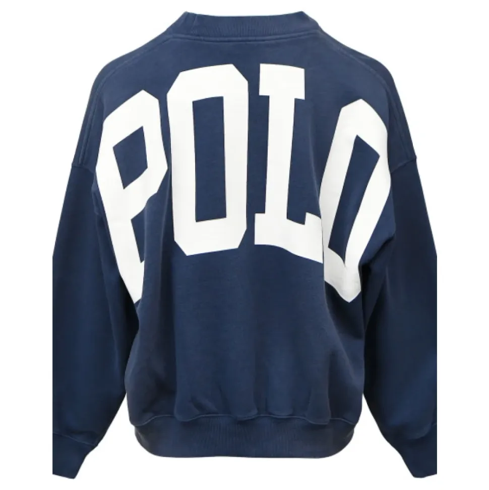 Oversized Bluza Crewneck