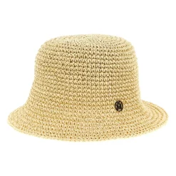 Pablo Crochet Straw Cloche Hat