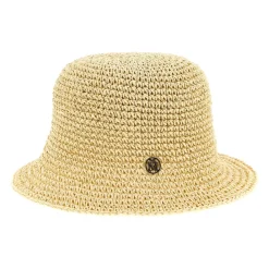 Pablo Crochet Straw Cloche Hat