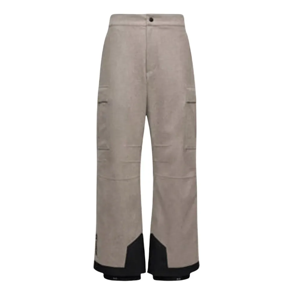 Padded Technical Wool Ski Pants