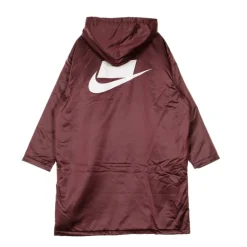 Parka Night Maroon Długa Kurtka Damska