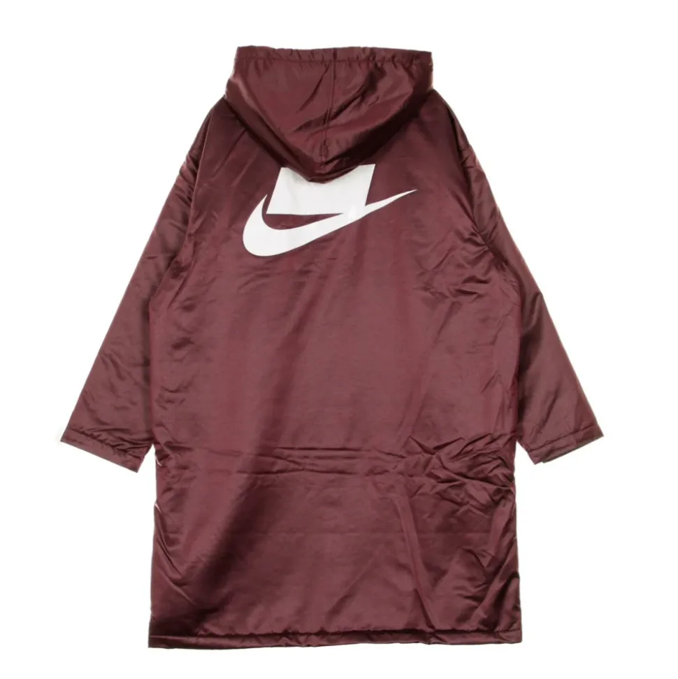 Parka Night Maroon Długa Kurtka Damska