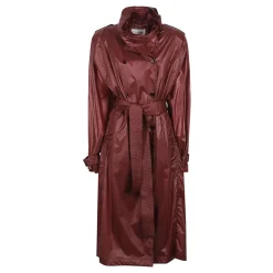 Płaszcz Midi Trench z Paskiem