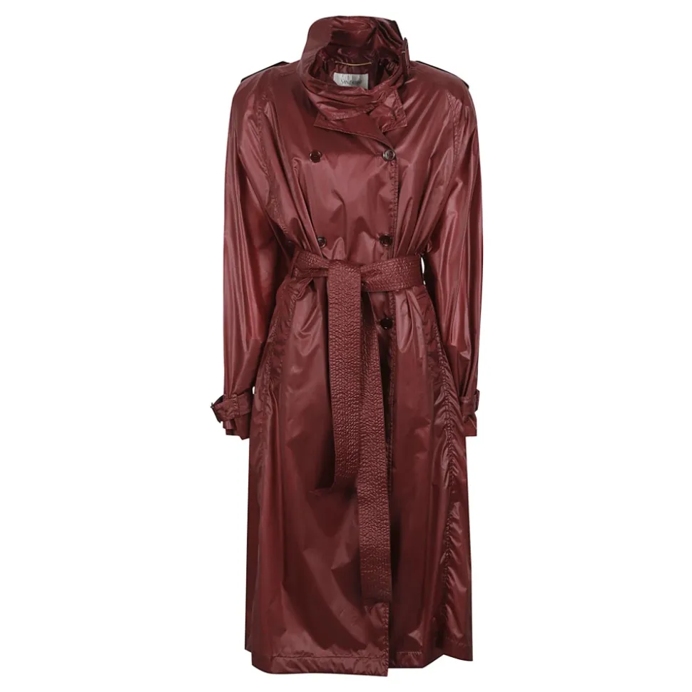 Płaszcz Midi Trench z Paskiem
