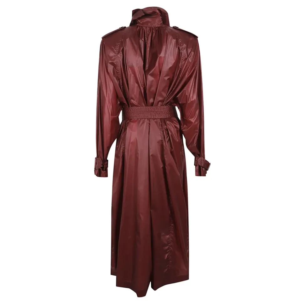 Płaszcz Midi Trench z Paskiem