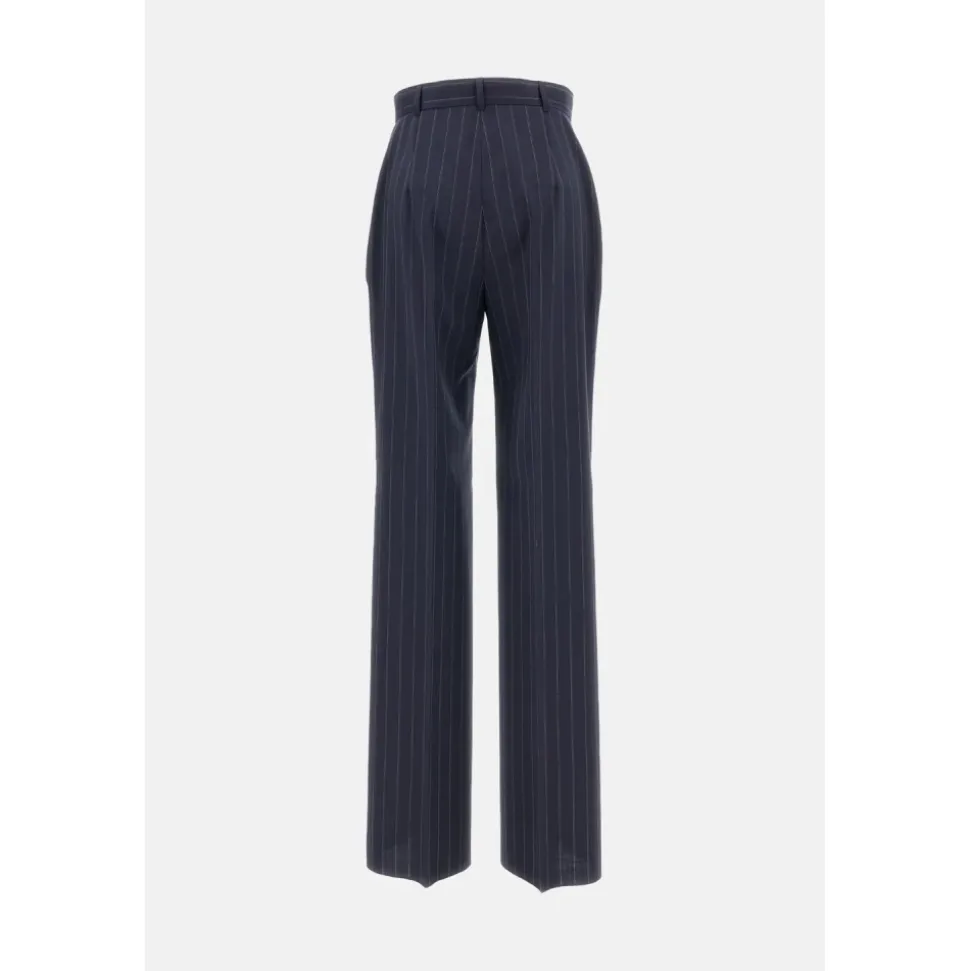 Pinstriped Trousers