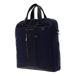 Pionowa torba na laptopa i iPada niebieska unisex