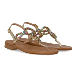Platin Thong Sandal