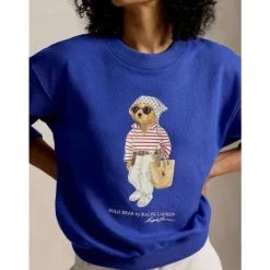 Polo Bear Lightweight Fleece Crewneck