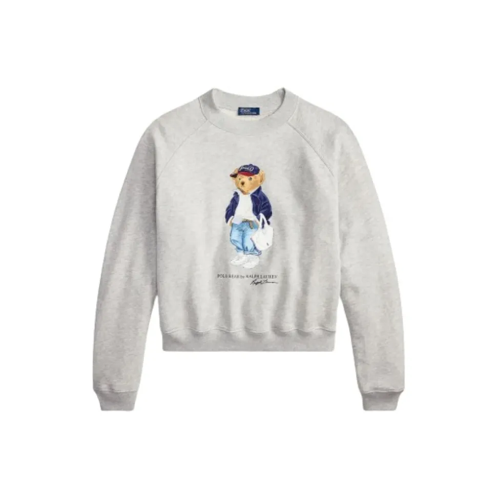 Polo Bear Lightweight Fleece Crewneck