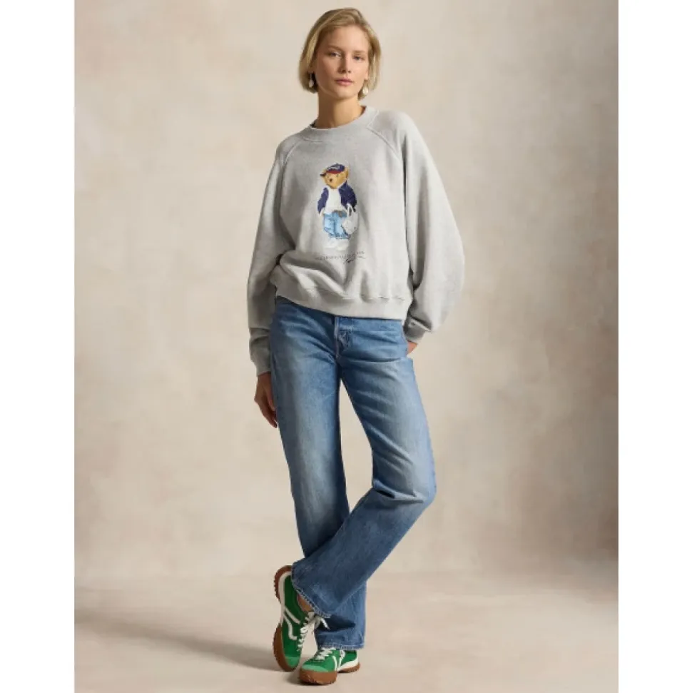 Polo Bear Lightweight Fleece Crewneck