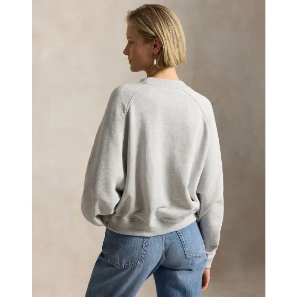 Polo Bear Lightweight Fleece Crewneck