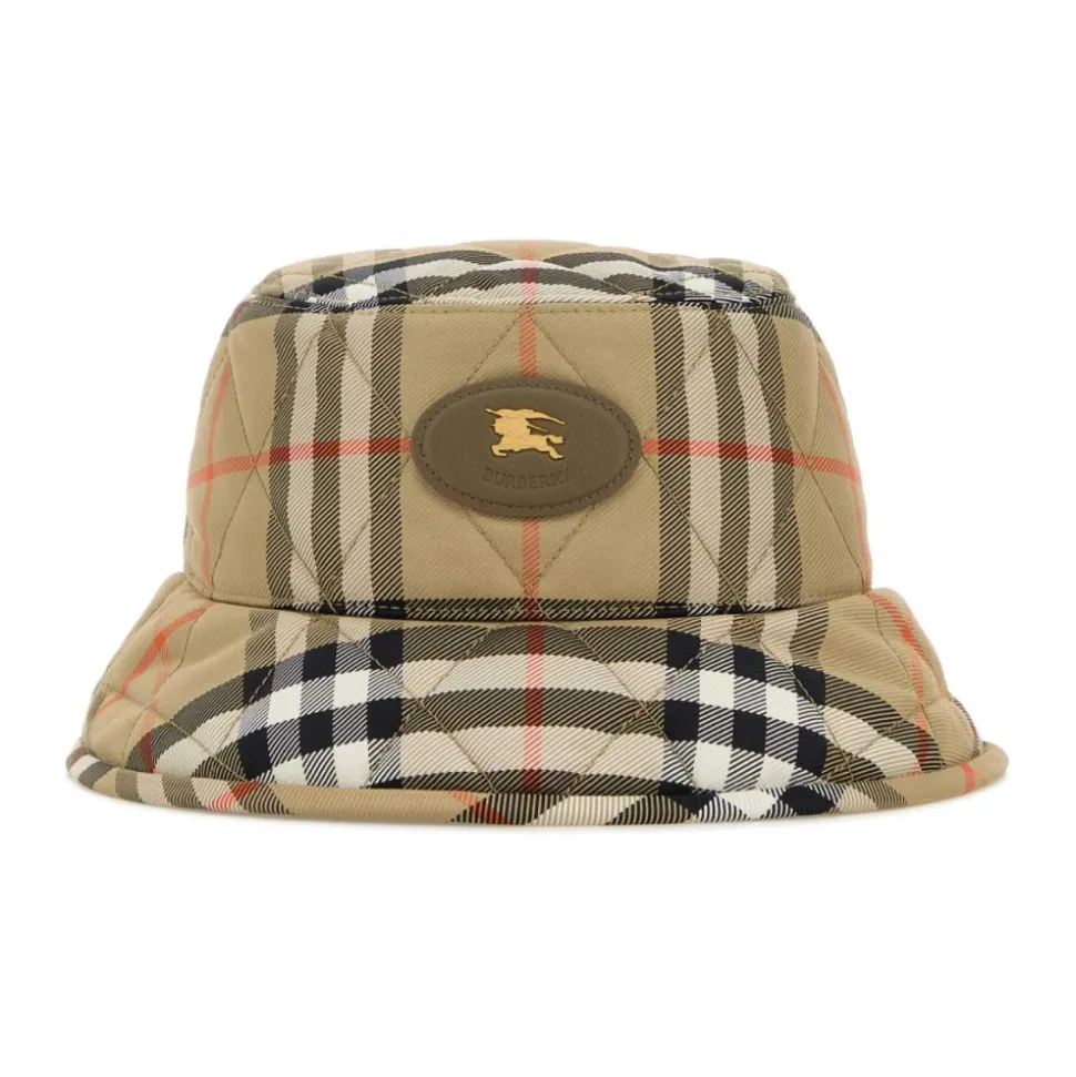Quilted Horseshoe Bucket Hat