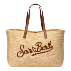 Raffia City Shoulder Bag