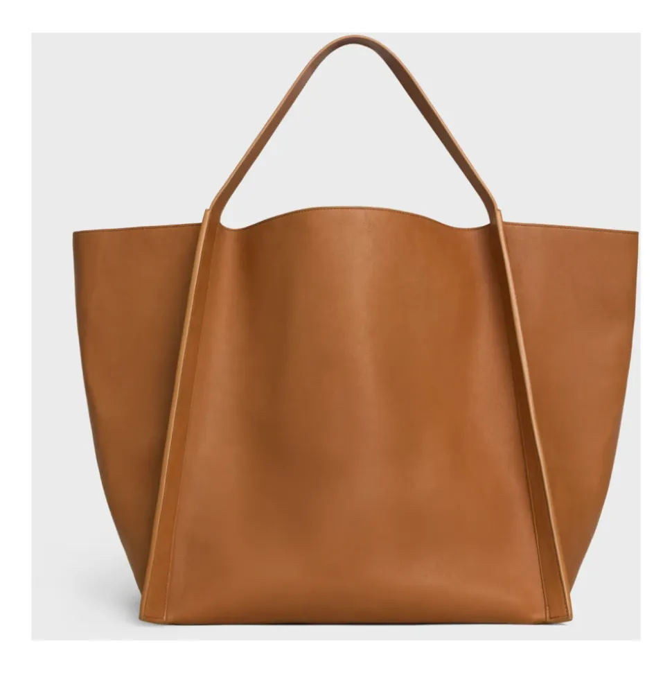 Średnia torba Cube Bag ze skóry cielęcej