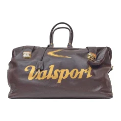 Średnia torba podróżna Logo A Marrone Unisex