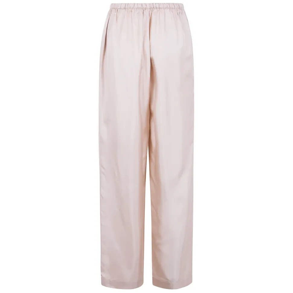 Relaxed Silk Trousers