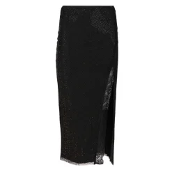 Rhinestone Midi Skirt