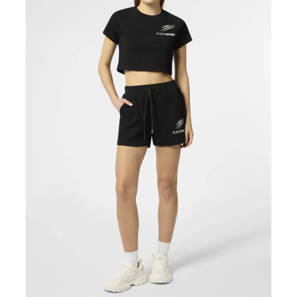 Ribbed Loose Fit Shorts Scratch