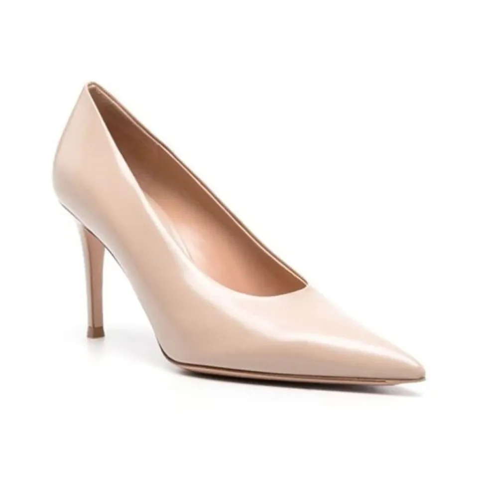 Robbie Leather Pumps