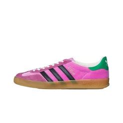 Różowe Gazelle Sneakers Luksusowa Współpraca