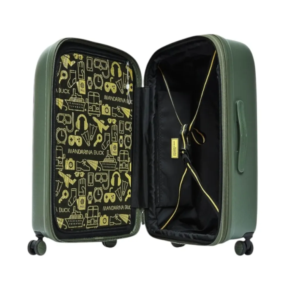 Rozszerzalny Trolley z Poliwęglanu z 4 Kołami 69cm