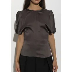 Satynowy top