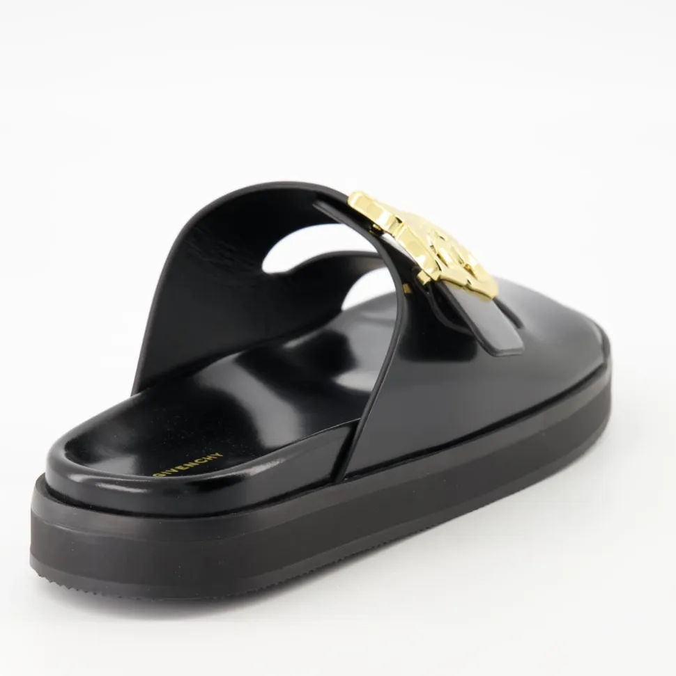 Skórzane klapki 4G Liquid Leather