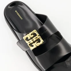 Skórzane klapki 4G Liquid Leather