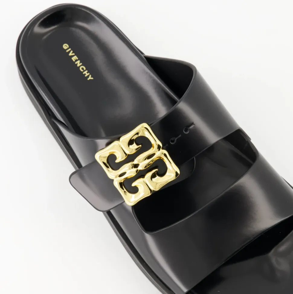 Skórzane klapki 4G Liquid Leather