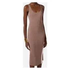 Slim Knit Midi Dress