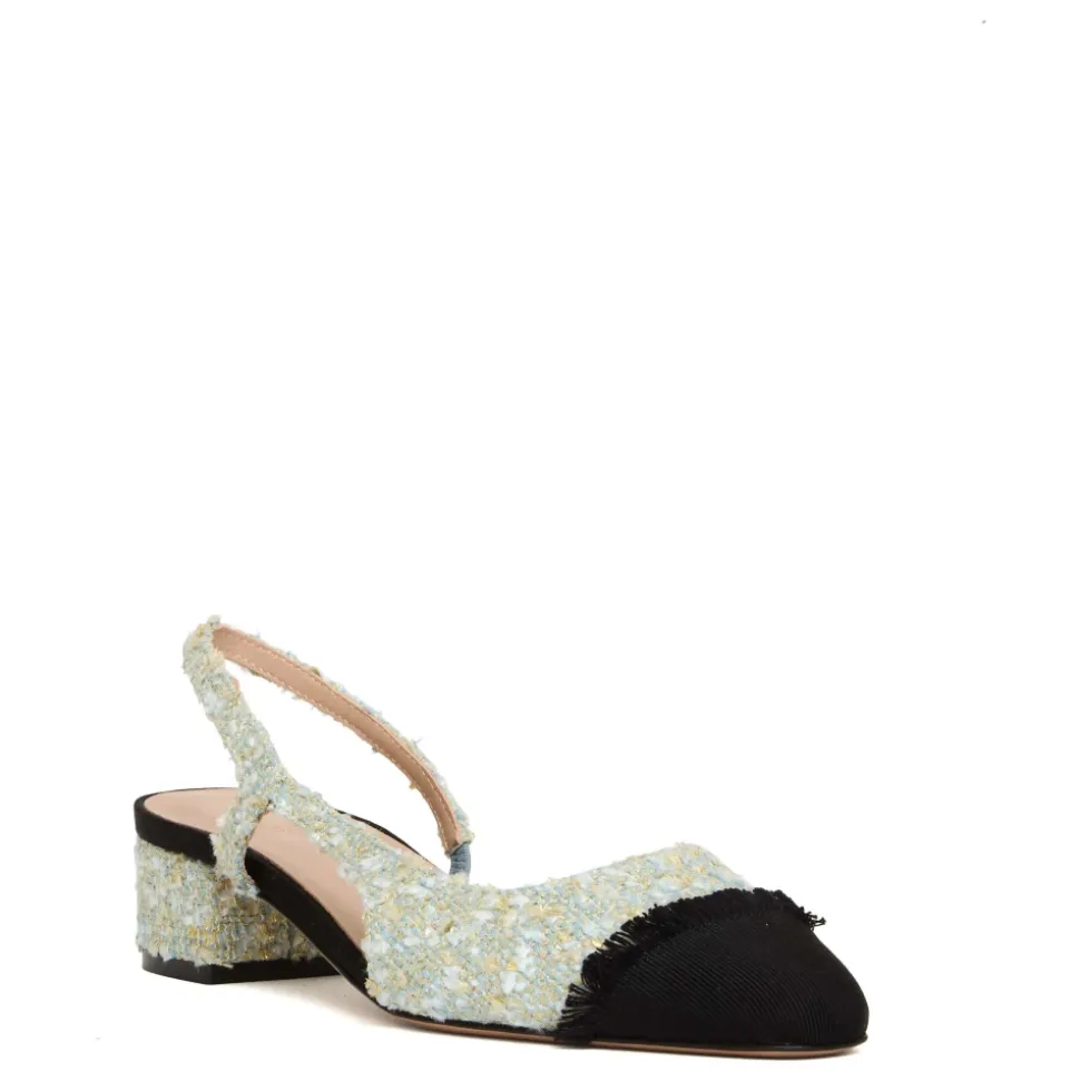 Slingback Tessuto Bouclé