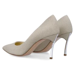 Solar Eclipse Glitter Pointed Pumps