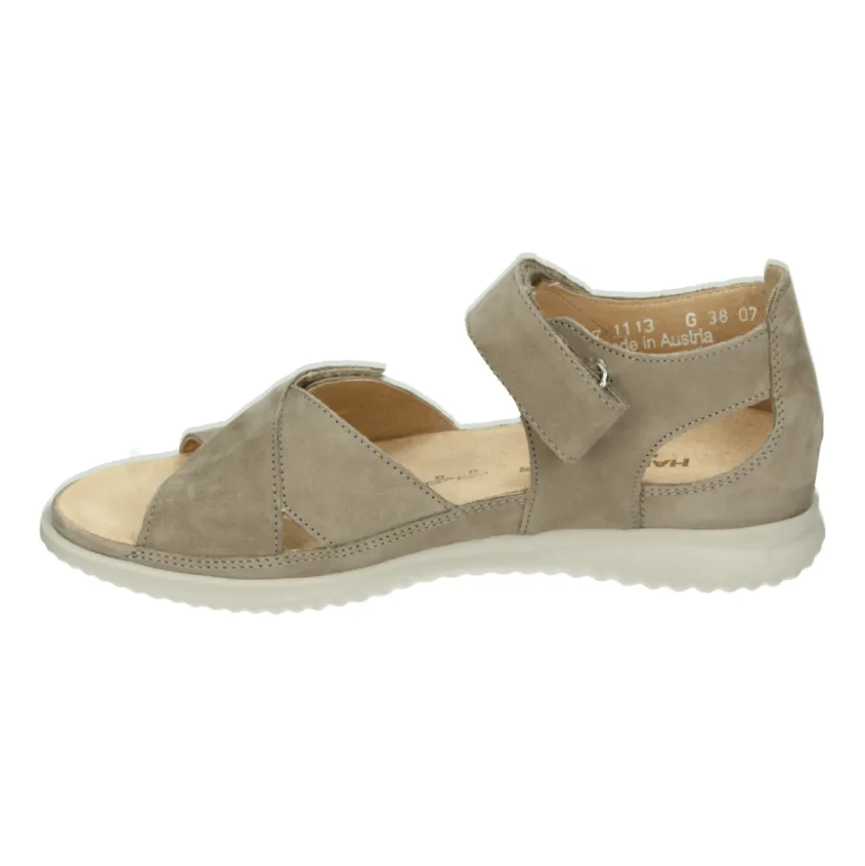 Sportowe Sandały Damskie Taupe Nubuck